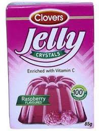 Clovers Jelly Crystal Strawberry 85g